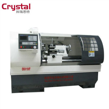 Supplier Flat Bed Automatic CNC Lathe Machine With Large Work Piece And 7.5KW CK6150T